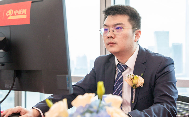 東吳證券保薦代表人(rén)餘哲先生(shēng)在交流會現場